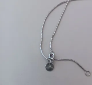 Collar/ colgante plata circonita brillante mujer