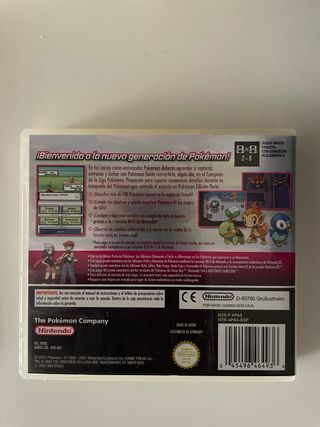 Pokémon Perla Nintendo DS