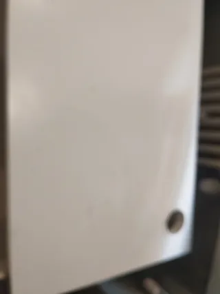 Mesa de estudio doble blanca