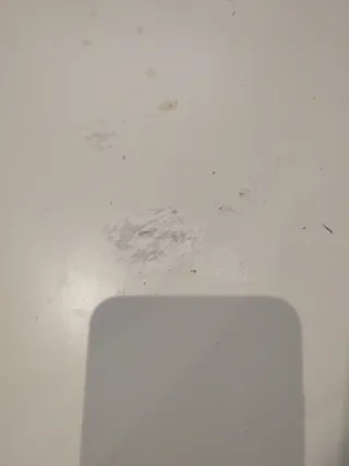 Mesa de estudio doble blanca