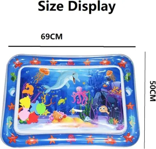 Tappetino Acqua Marina Gonfiabile per Bambini