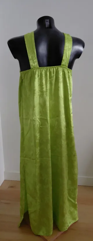 Vestido fiesta verde talla XS