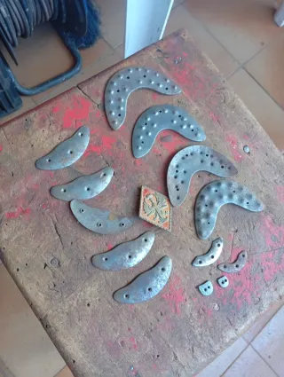 Suelas forjadas Ejército Antiguas