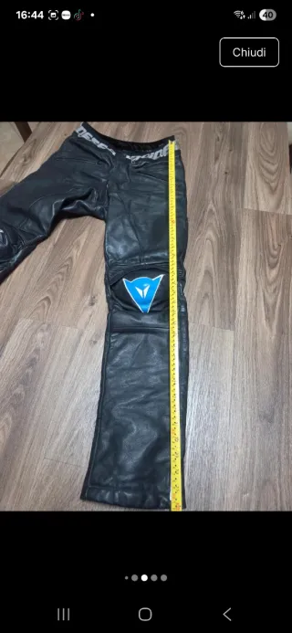 Pantaloni moto Dainese vintage anni '90