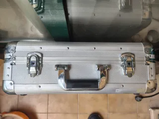 Maletín Aluminio Multiusos Plata