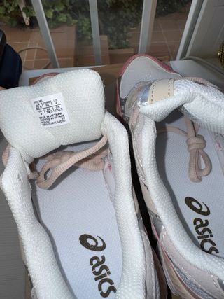 Asics GEL NYC blancas y rosas talla 36