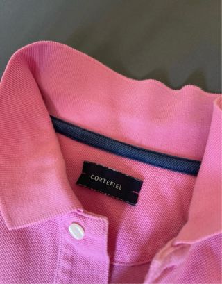 Polo Cortefiel Rosa Talla M