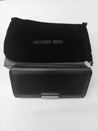 Billetera Antonio Miró Negra