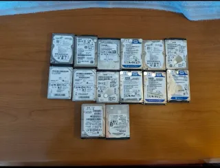 Lote 14 HDD 2.5 SATA PARA REPARAR