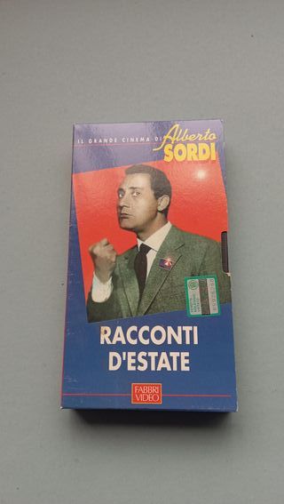 Racconti d'Estate Alberto Sordi Vhs