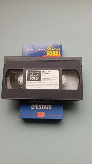 Racconti d'Estate Alberto Sordi Vhs