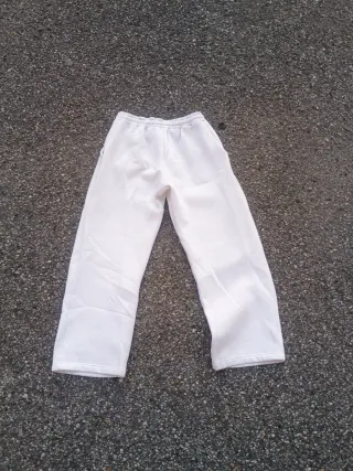 Pantaloni tuta bianchi