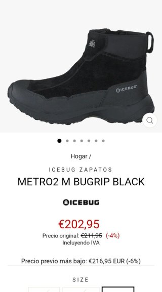 Botas Icebug Metro2 BUGrip