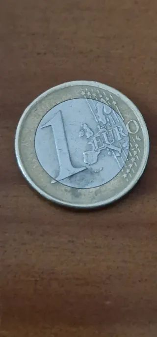 Moneda 1 euro búho Grecia 2002