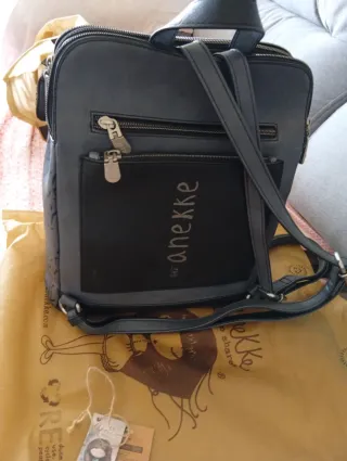 Bolso Anekke Negro y Gris