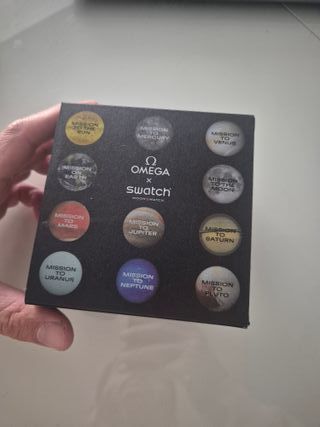 Omega x Swatch Speedmaster Moonwatch Negro