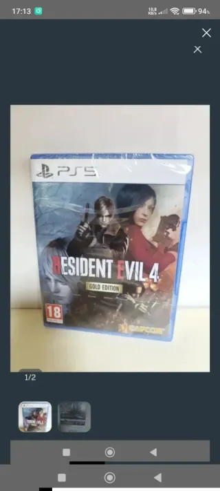 Resident Evil 4 Gold Edition Nuevo Precintado