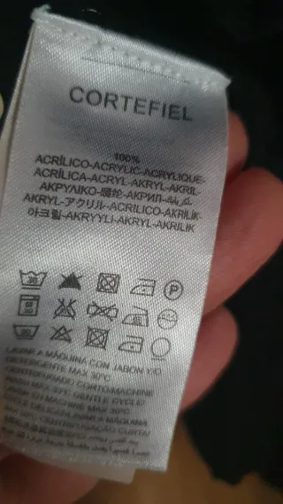 Chaqueta Cortefiel Talla M Negra