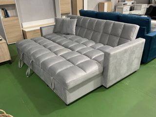 Sofá Cama Gris Tercioeplo - Oferta!