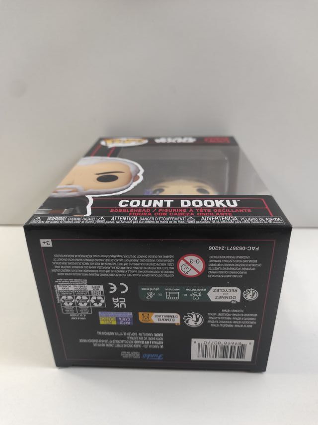 Funko Pop Star Wars 744 Count Dooku