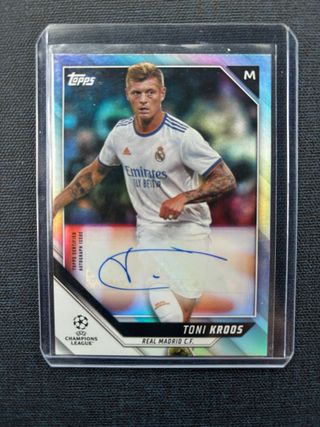 Toni Kroos Topps Autografiada Real Madrid