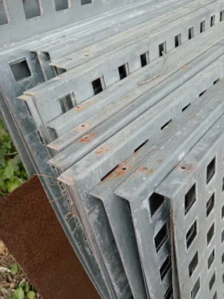 Planchas metálicas galvanizadas 100x100