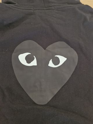Sudadera Comme des Garçons PLAY Negra