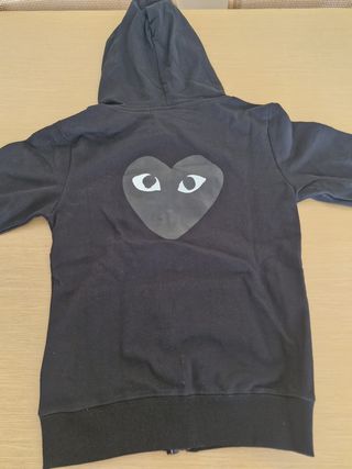 Sudadera Comme des Garçons PLAY Negra