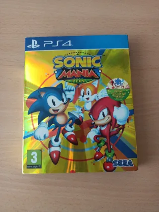 🇪🇦Sonic Mania Plus PS4 PS5 + Libro Ilustraciones