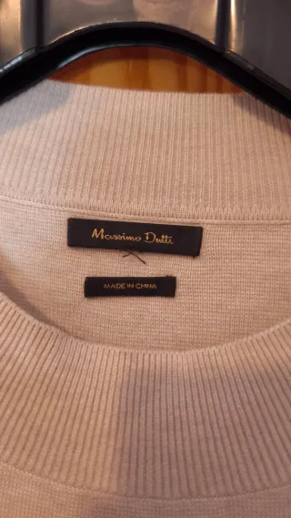 Jersey Massimo Dutti Mujer Beige talla M-L