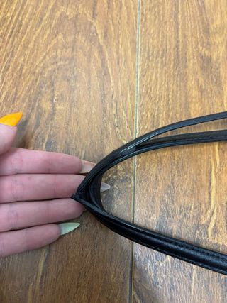 Bolso Victoria's Secret Rayas Rosas y Blancas