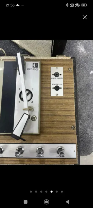 Tocadiscos Königer 2500 Stereo Vintage