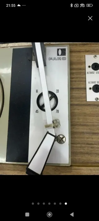 Tocadiscos Königer 2500 Stereo Vintage