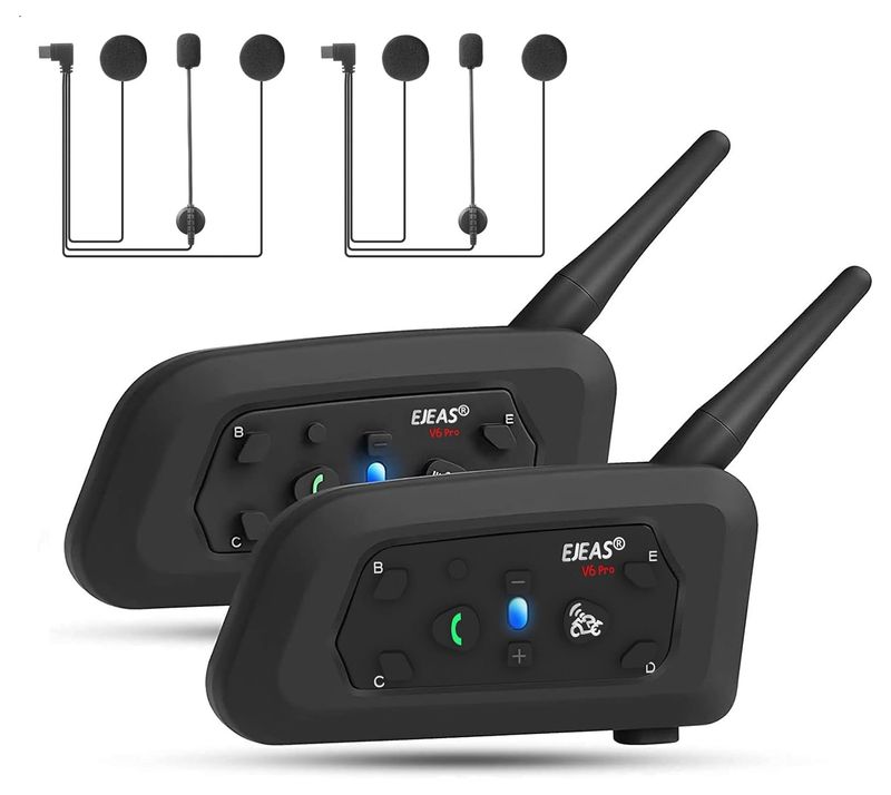 EJEAS V6 Pro+ 2 Intercomunicadores Moto (NUEVOS)