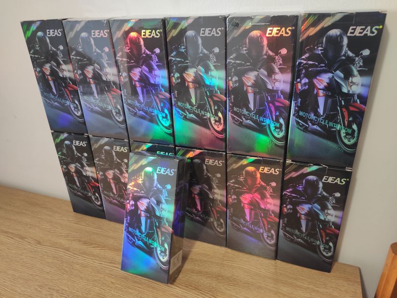 EJEAS V6 Pro+ 2 Intercomunicadores Moto (NUEVOS) afbeelding 6