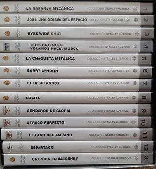 Colección 13 DVDs Stanley Kubrick