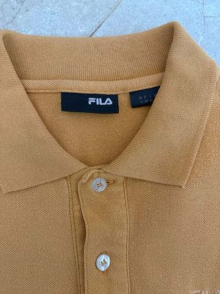 Polo Fila Arancione Taglia L