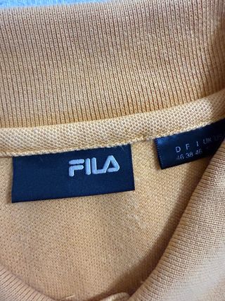 Polo Fila Arancione Taglia L