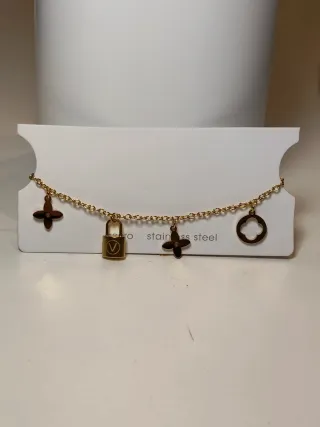 Pulsera Acero Quirúrgico Doble Cadena