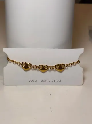 Pulsera Acero Quirúrgico Doble Cadena