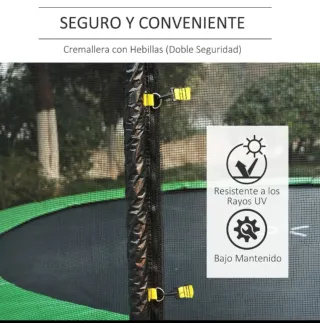 Red de seguridad para trampolín