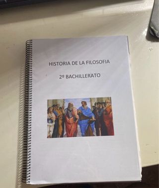 Apuntes de Filosofía para 2 bachillerato y PAU