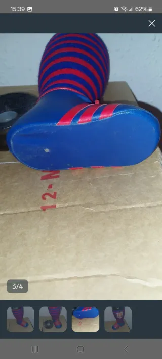 Botella antigua decorada