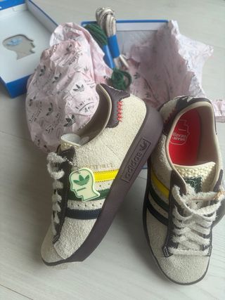 Adidas Forest Hills Brain Dead Beige/Verde Nuevas