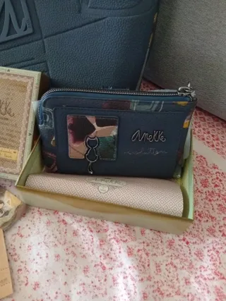 Bolso y cartera Anekke azul