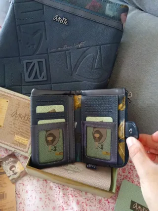 Bolso y cartera Anekke azul