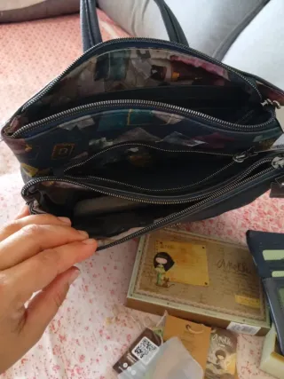 Bolso y cartera Anekke azul