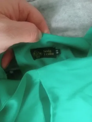 Vestido verde fiesta boda