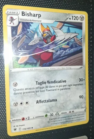Carte Pokémon Pawniard, Bisharp, Kingambit