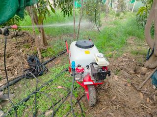 Carretilla fumigadora 100L